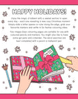 Happy Days - Cosy Christmas Advent Colouring Book (Hardback Edition)