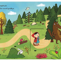 Little Red Riding Hood Push Pull Slide Book