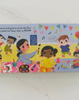 Busy Party - Push, Pull and Slide Book - Wondertivity