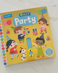 Busy Party - Push, Pull and Slide Book - Wondertivity