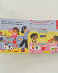 Busy Party - Push, Pull and Slide Book - Wondertivity