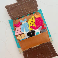 felt fabric book
