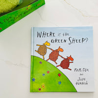 Where is the Green Sheep Book and Toy Gift Set by Mem Fox