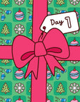 Happy Days - Cosy Christmas Advent Colouring Book (Hardback Edition)