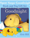 Spot Says Goodnight book and toy gift set by Eric Hill