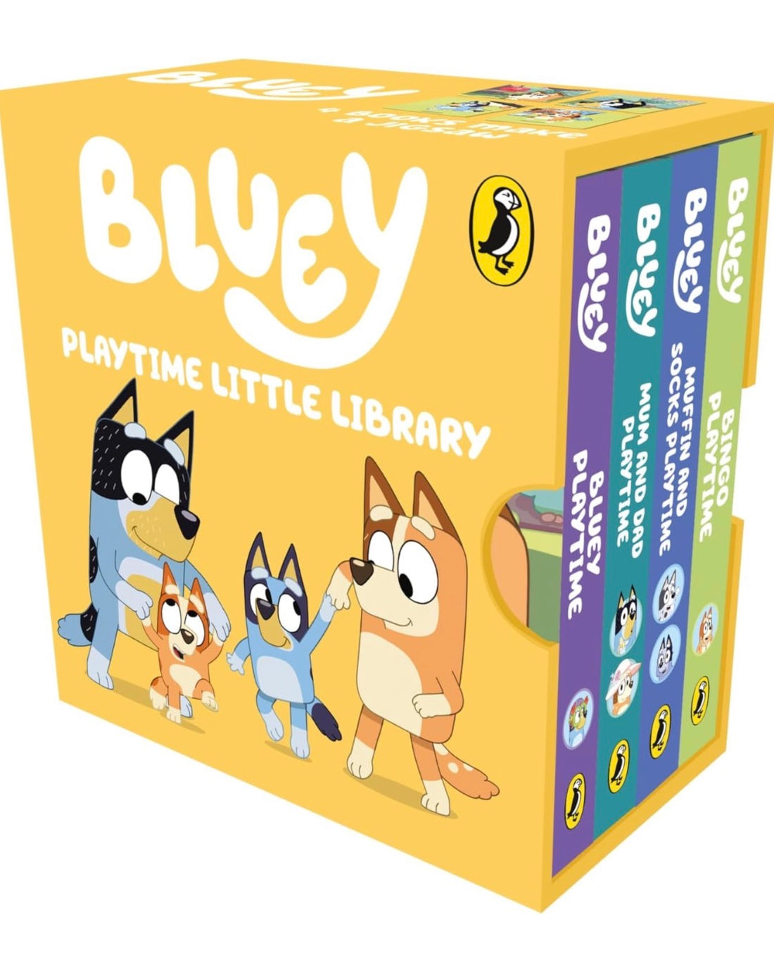 Bluey: Bluey Playtime Little Library: 4 books in 1