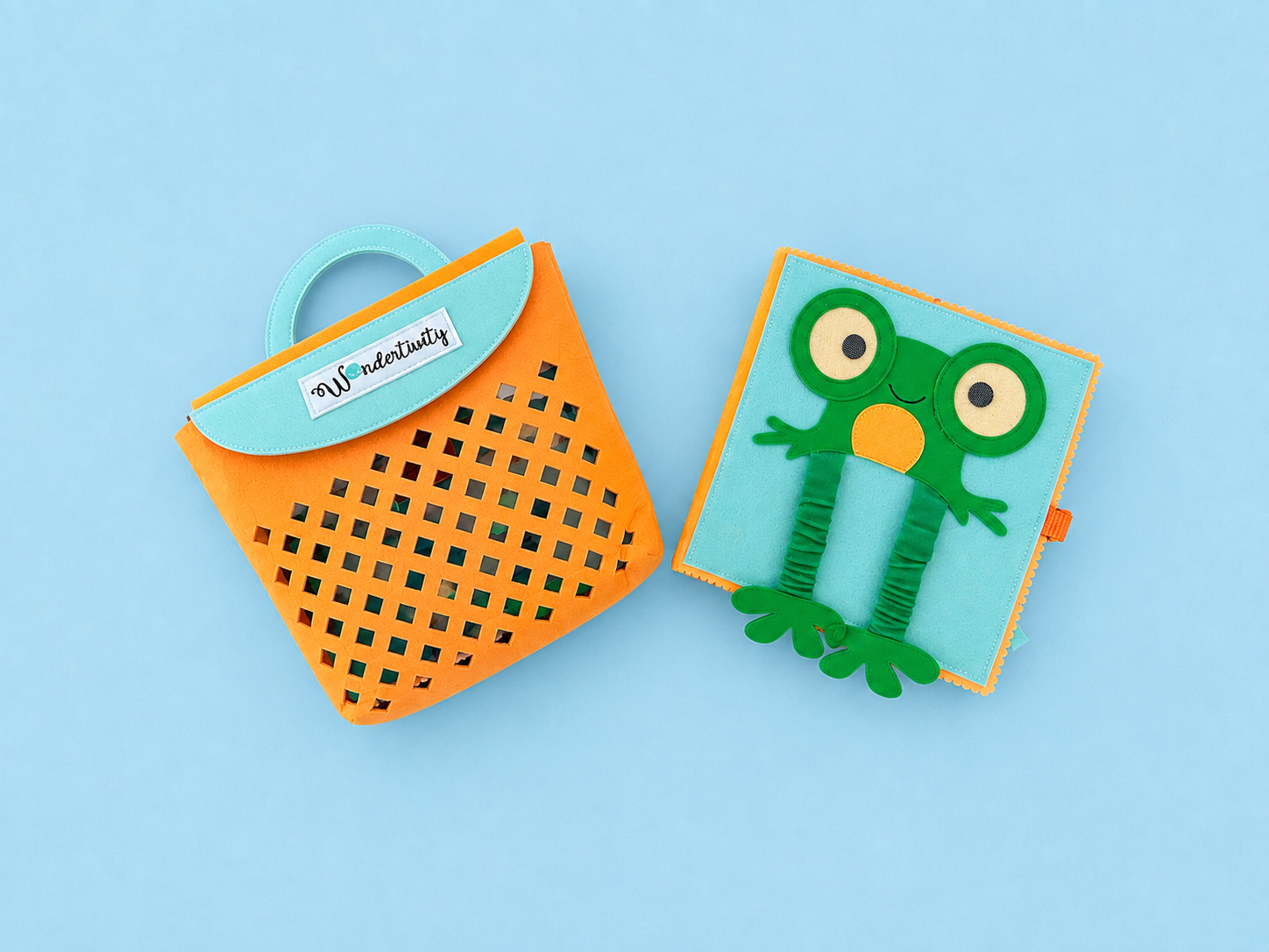 Friendly Frog Toddler Book