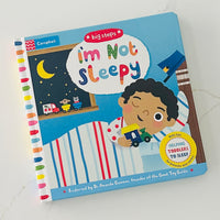 I’m Not Sleepy: A Push, Pull, Slide book by Marion Cocklico