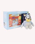 Bluey: Mini Bluey and Bluey Toy Box Set: Book and Plush Toy Gift for Little Bluey Fans
