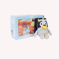 Bluey: Mini Bluey and Bluey Toy Box Set: Book and Plush Toy Gift for Little Bluey Fans