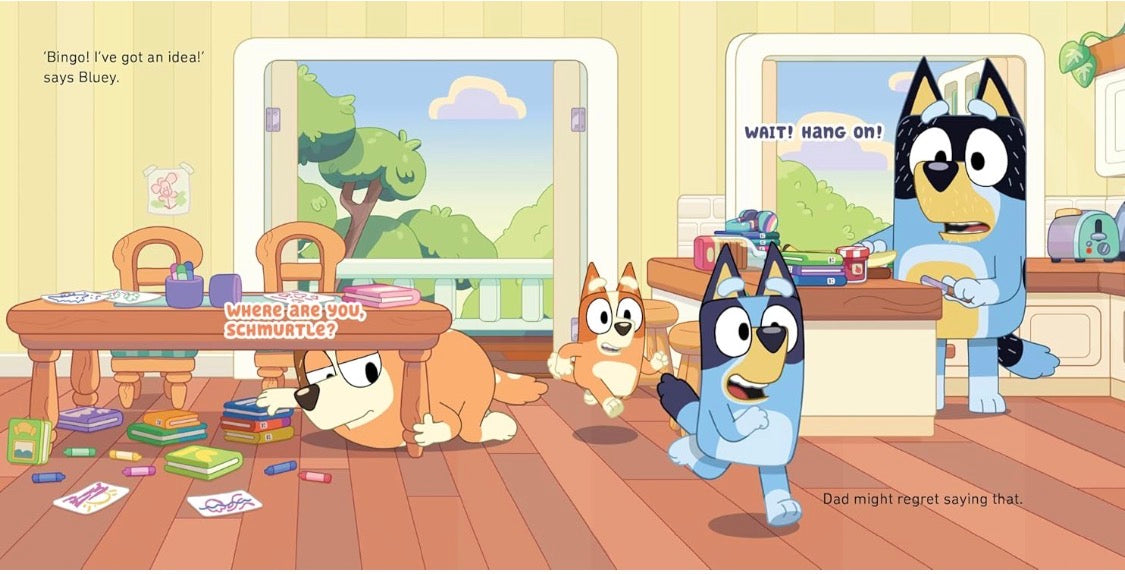 Bluey: Mini Bluey and Bluey Toy Box Set: Book and Plush Toy Gift for Little Bluey Fans