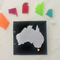 Australia Map & Jellyfish - Wondertivity