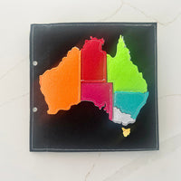 Australia Map & Jellyfish - Wondertivity