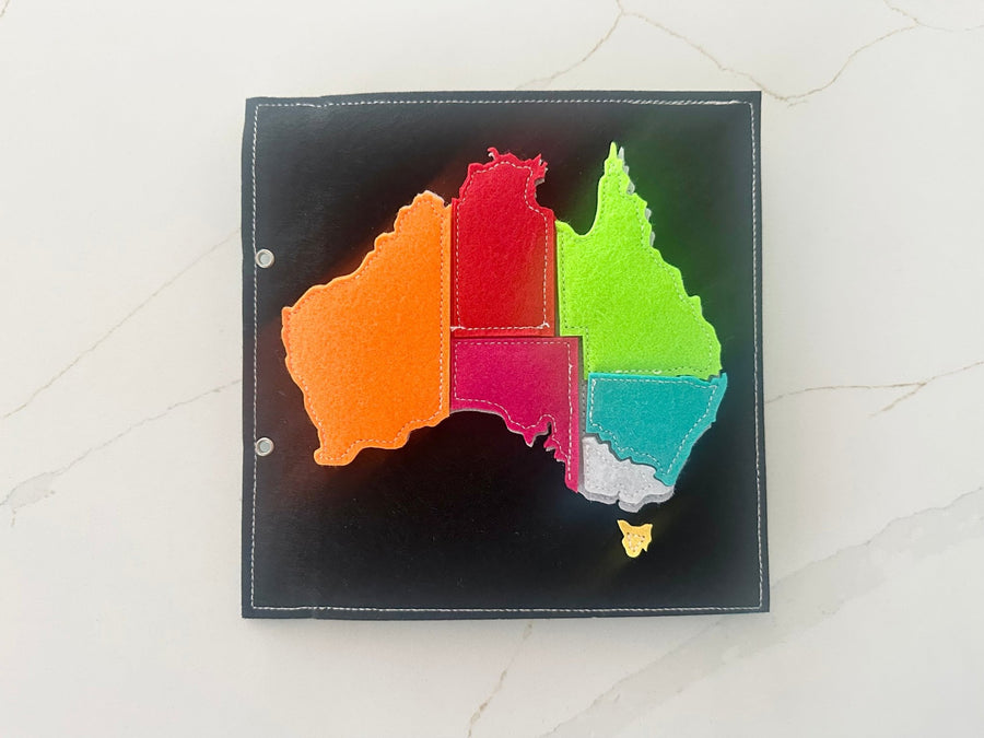 Australia Map & Jellyfish - Wondertivity
