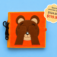 Busy Bear - My First Busy Book - Wondertivity