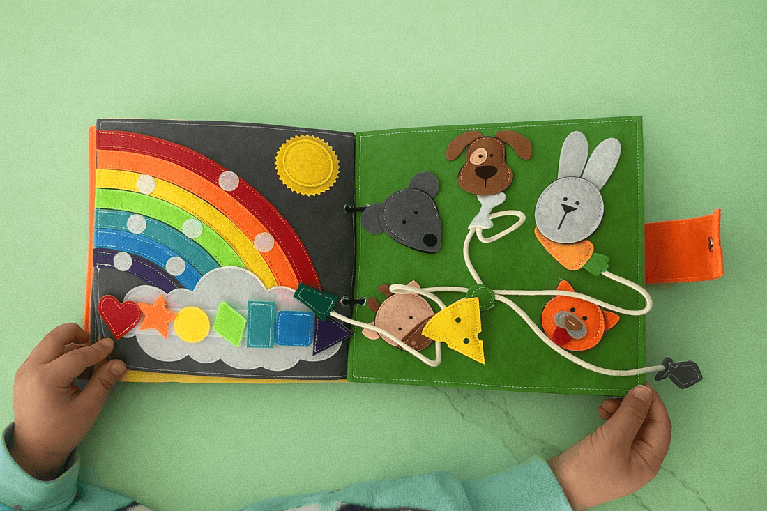 Busy Bear - My First Busy Book - Wondertivity