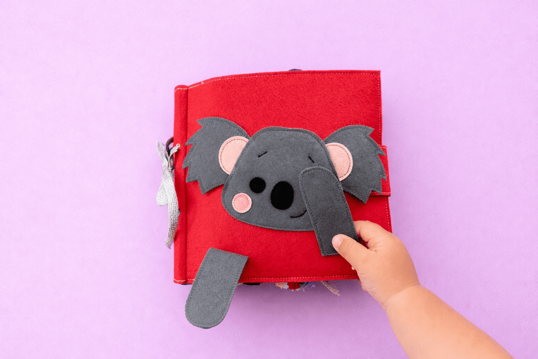 Curious Koala - Australian Themed Busy Book - Wondertivity