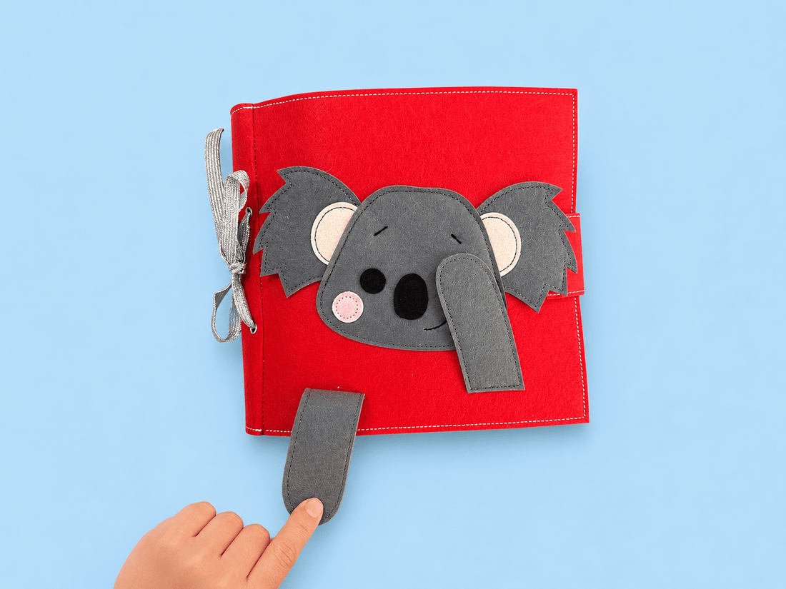 Curious Koala - Australian Themed Busy Book - Wondertivity