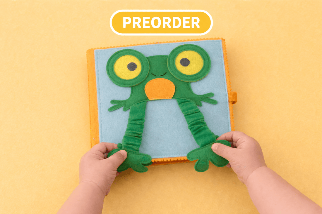 Friendly Frog Toddler Book - Wondertivity