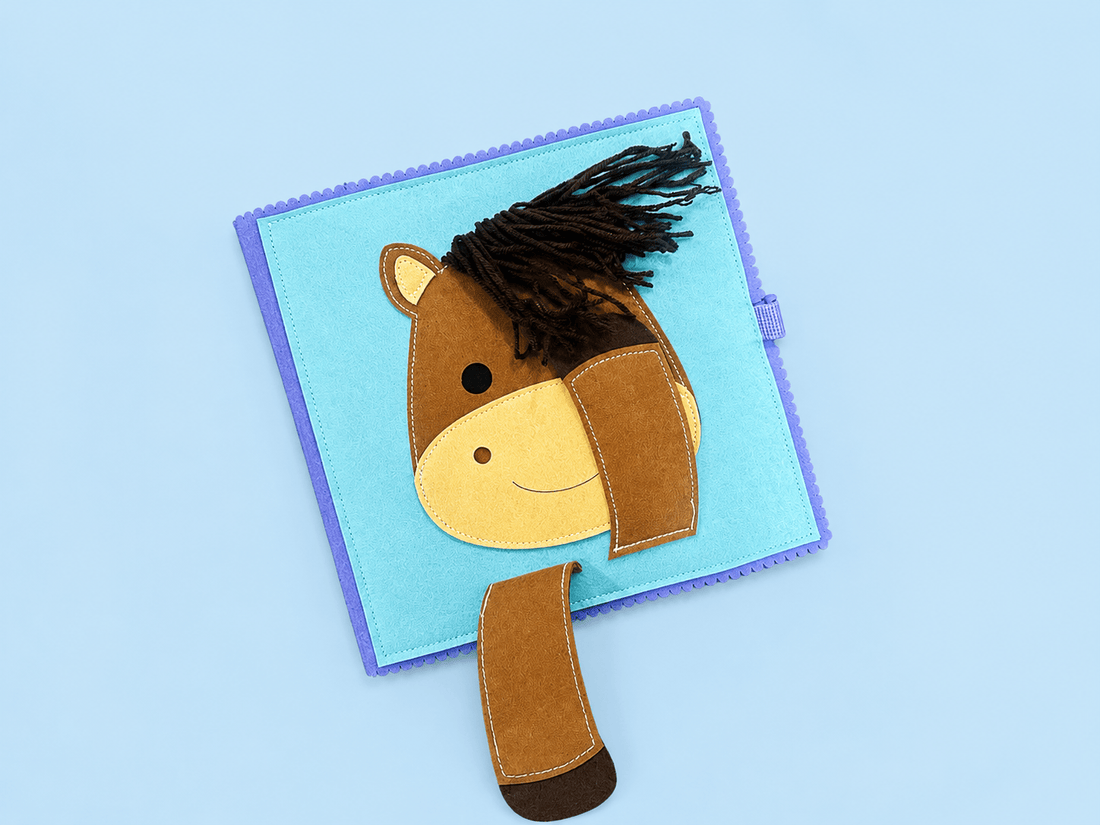 Handsome Horse Peekaboo Book - Wondertivity