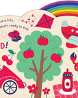 Chunky Felt Board Book - Hello Rainbow