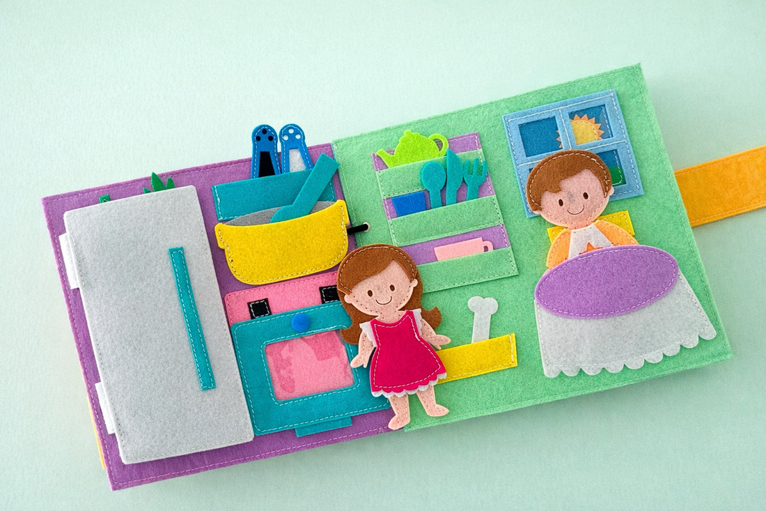 Home Sweet Home Busy Book - Wondertivity