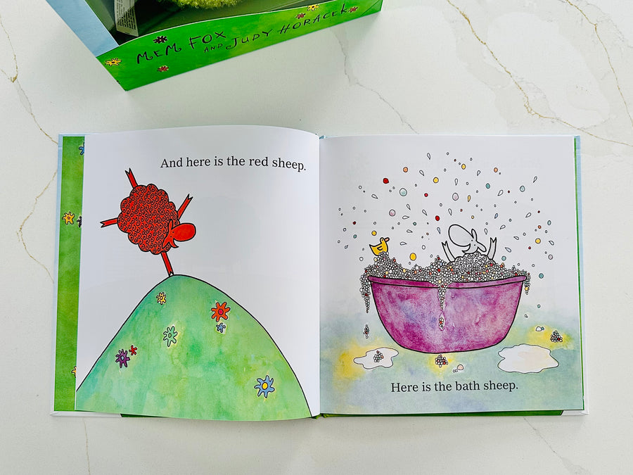 Where is the Green Sheep Book and Toy Gift Set by Mem Fox