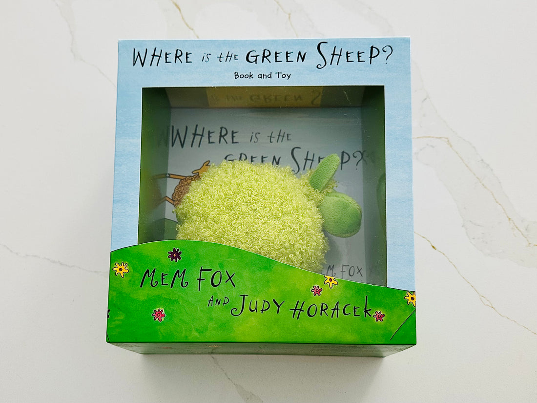 Where is the Green Sheep Book and Toy Gift Set by Mem Fox