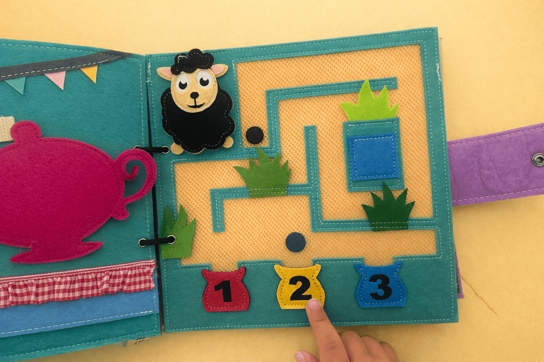 Little Lamb - Nursery Rhyme Busy Book - Wondertivity