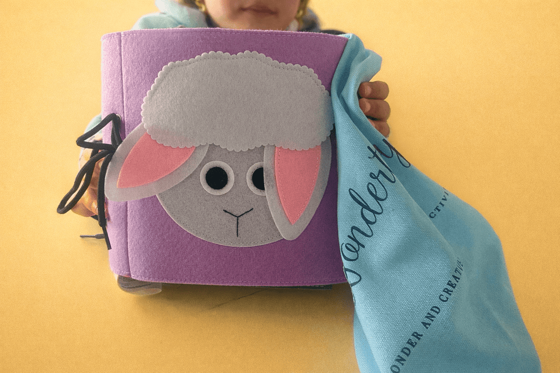 Little Lamb - Nursery Rhyme Busy Book - Wondertivity