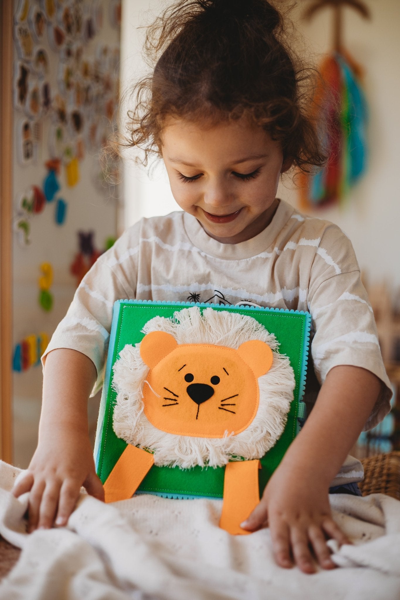 Lucky Lion Toddler Book - Wondertivity