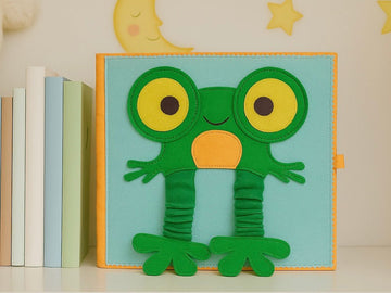 NEW - Friendly Frog Toddler Book - Wondertivity
