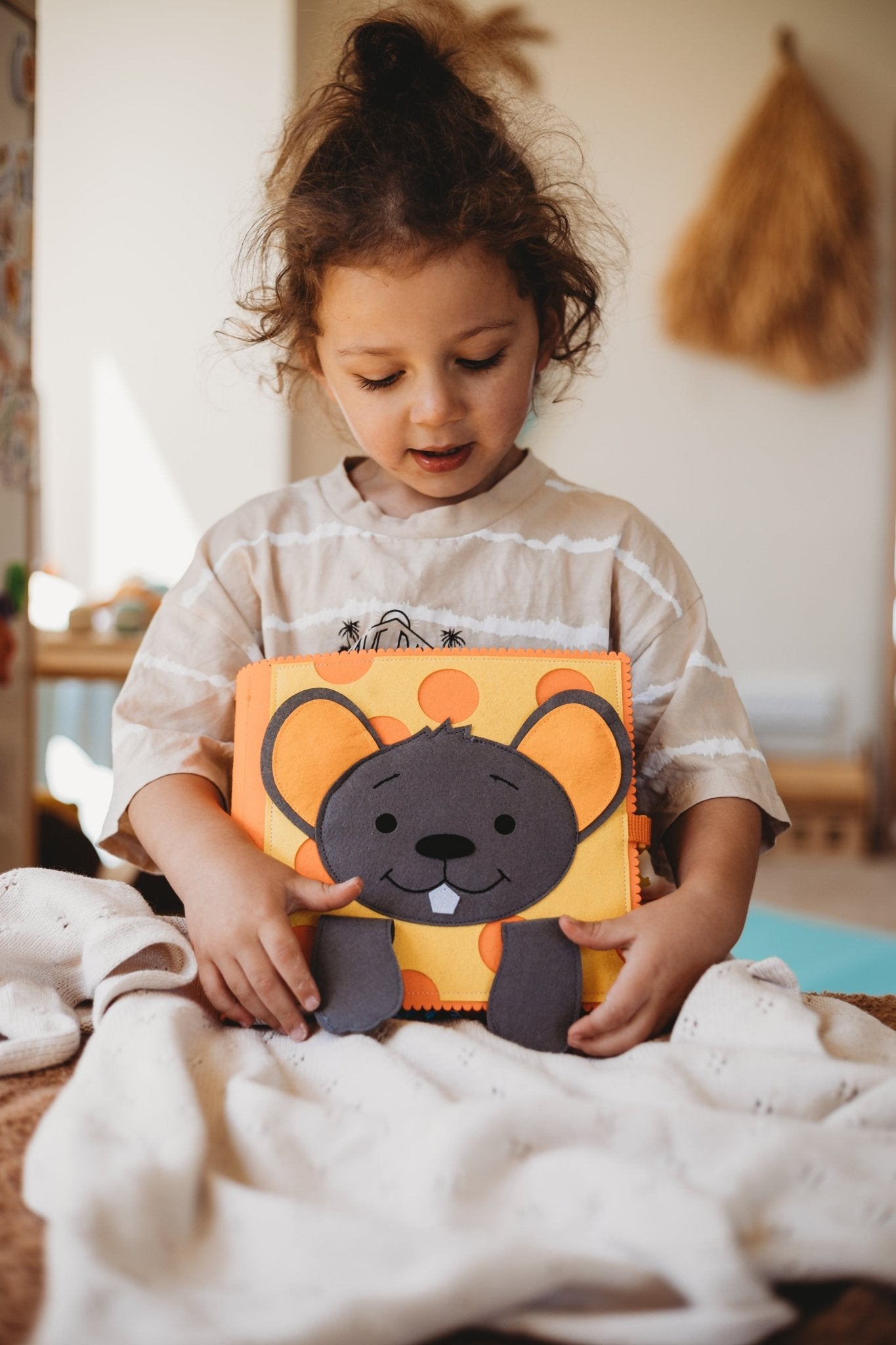 *** PRE ORDER - MID APRIL DELIVERY *** Mighty Mouse Baby Book - Wondertivity
