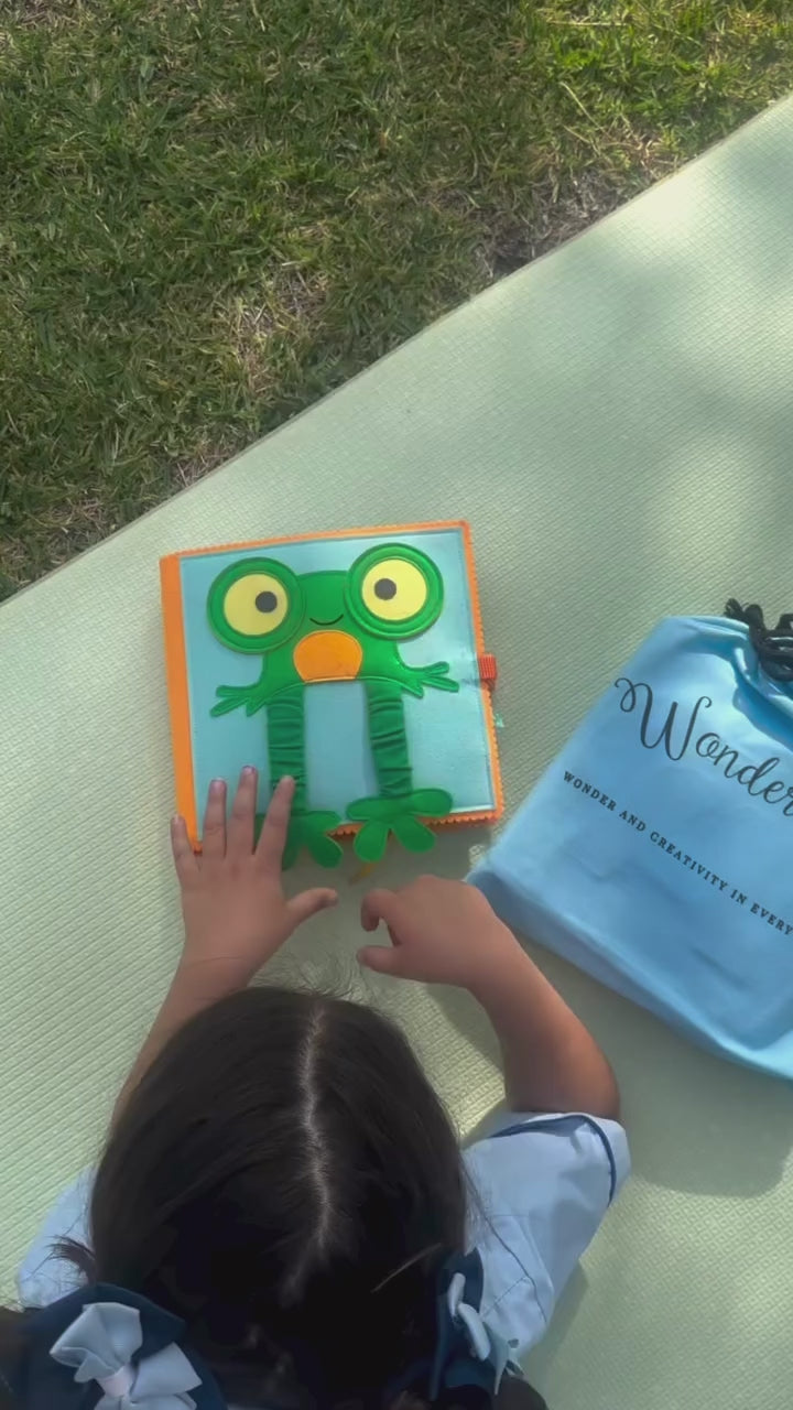 NEW - Friendly Frog Toddler Book