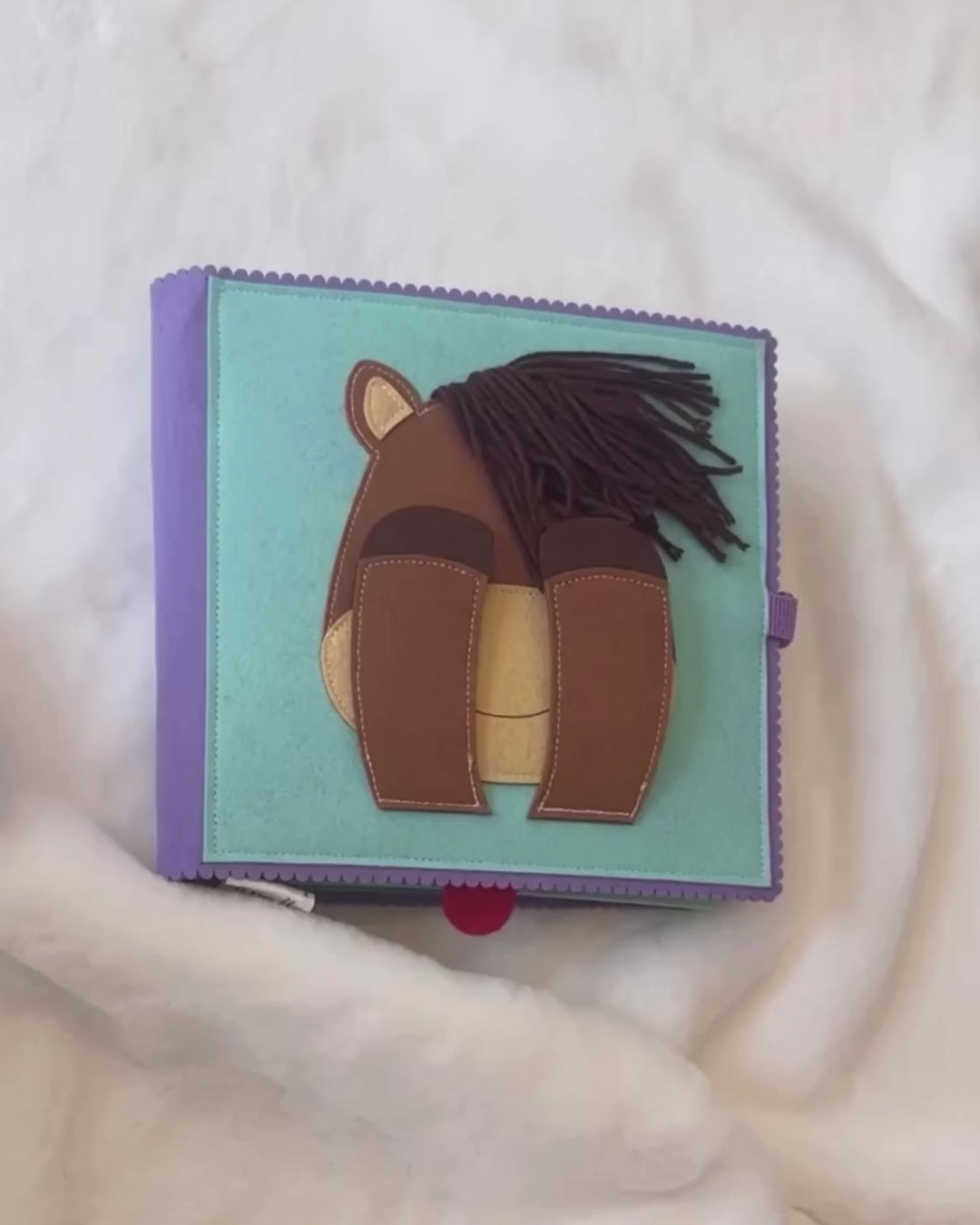 Handsome Horse Peekaboo Book