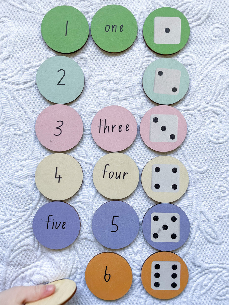 Numbers, Counting and Colour Discs